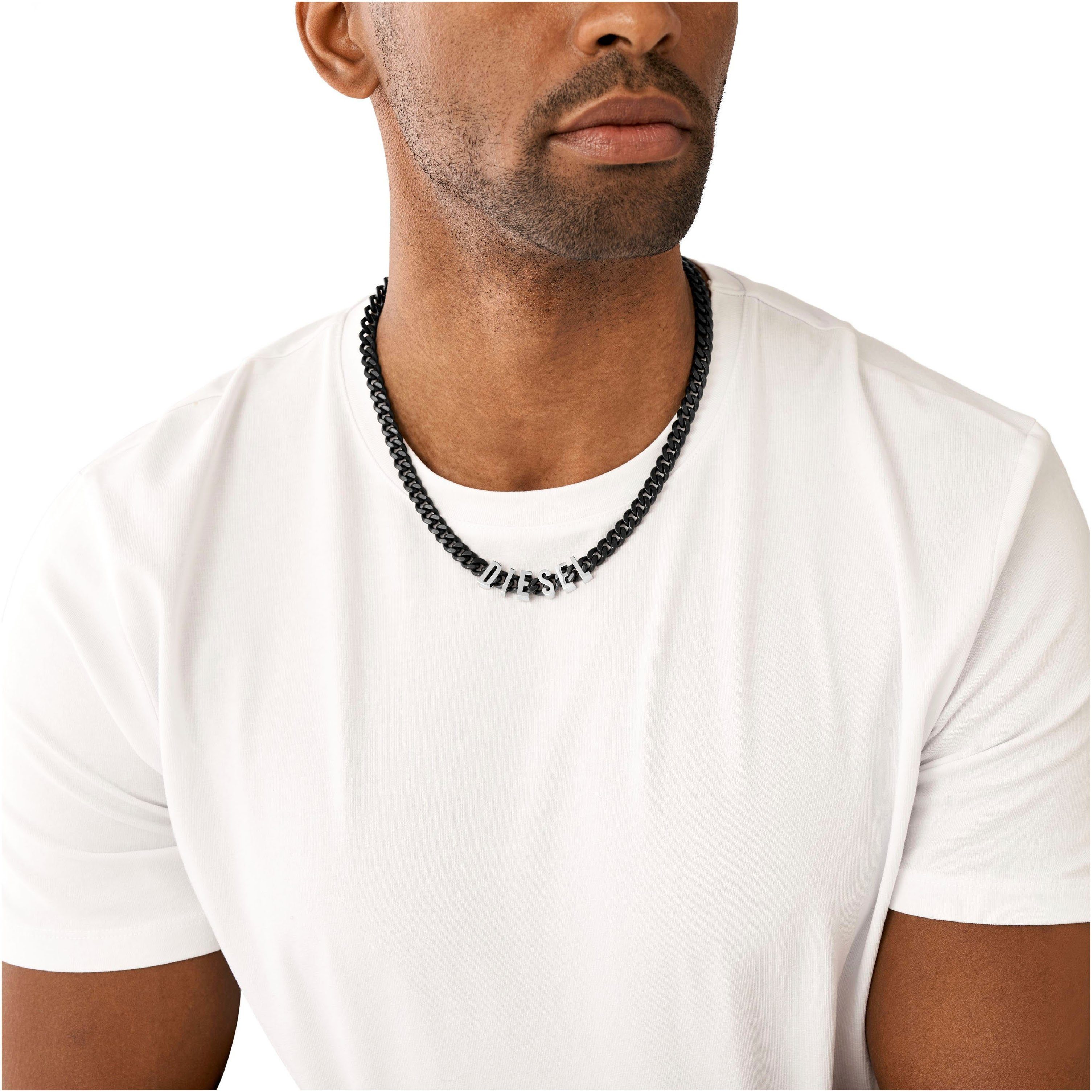 Diesel Kette mit Anhänger STEEL, DX1487... Diesel Kette mit Anhänger STEEL, DX1487...