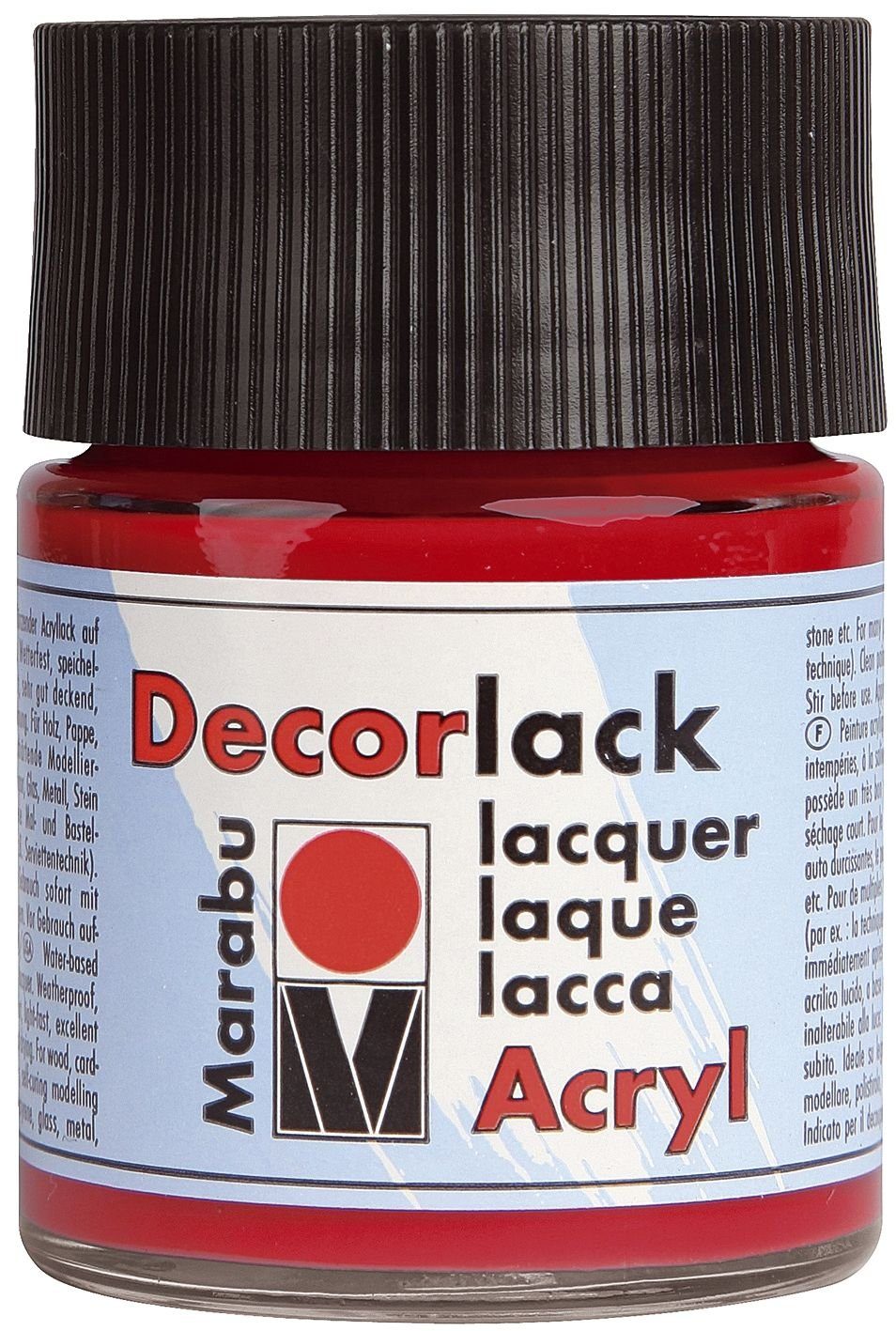Geranie Decorlack Acryl 230, ml 50 - Marabu Kugelschreiber