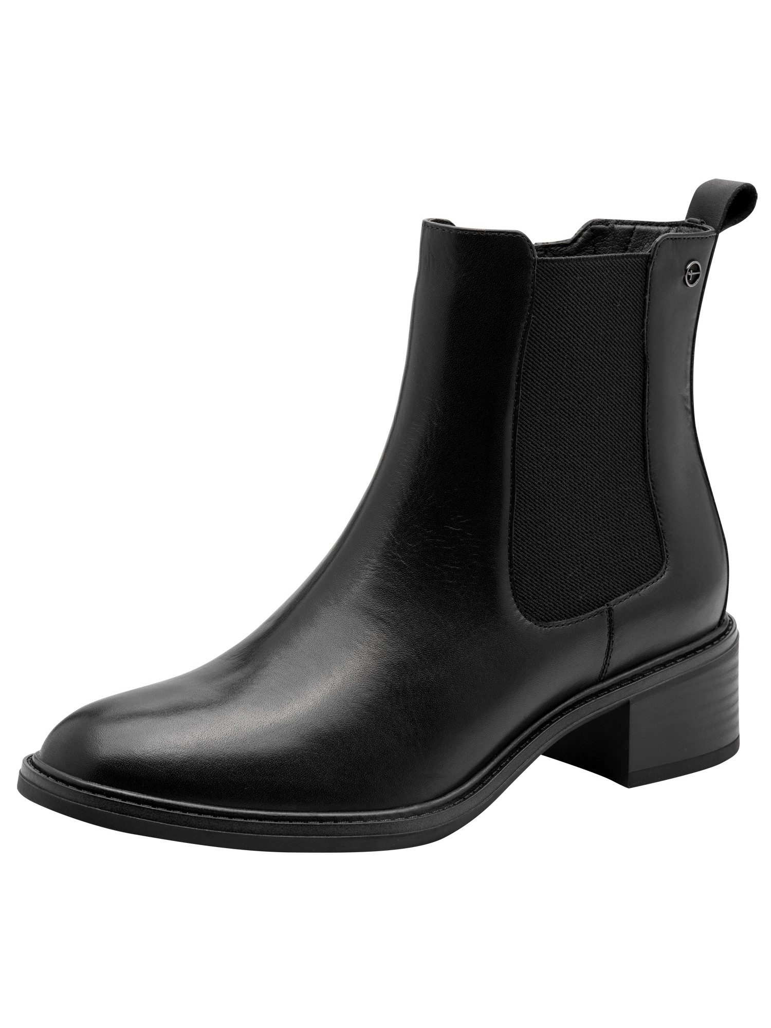 Tamaris WIDE FIT Removable Sock, comfortFit aus Leder Chelseaboots Removable Sock