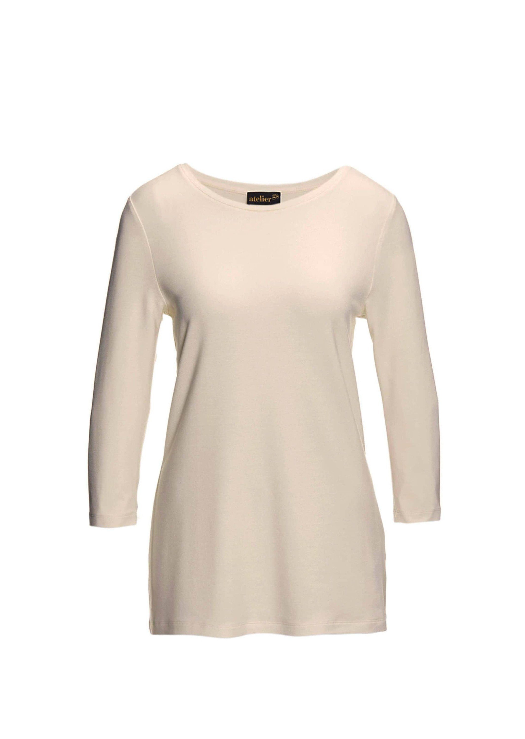 3/4-Arm-Shirt Kurzgröße: Kombifreundliches Shirt mit ¾ Arm