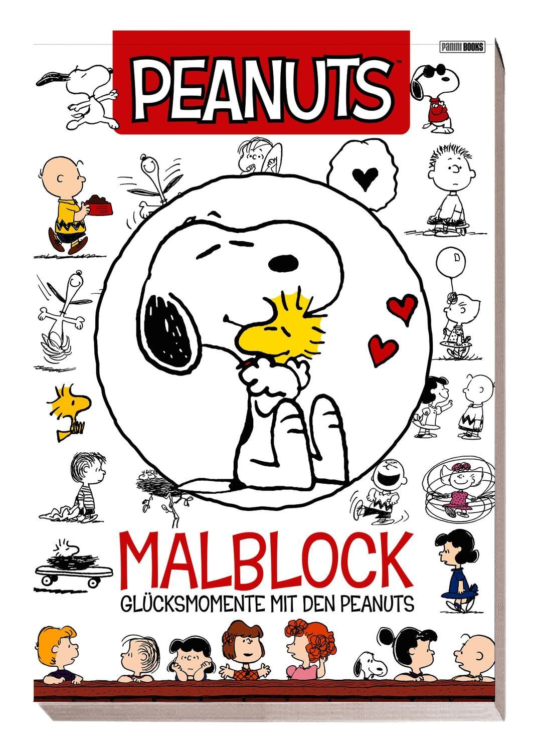 Peanuts: Malblock - Glücksmomente mit den Peanuts / Panini