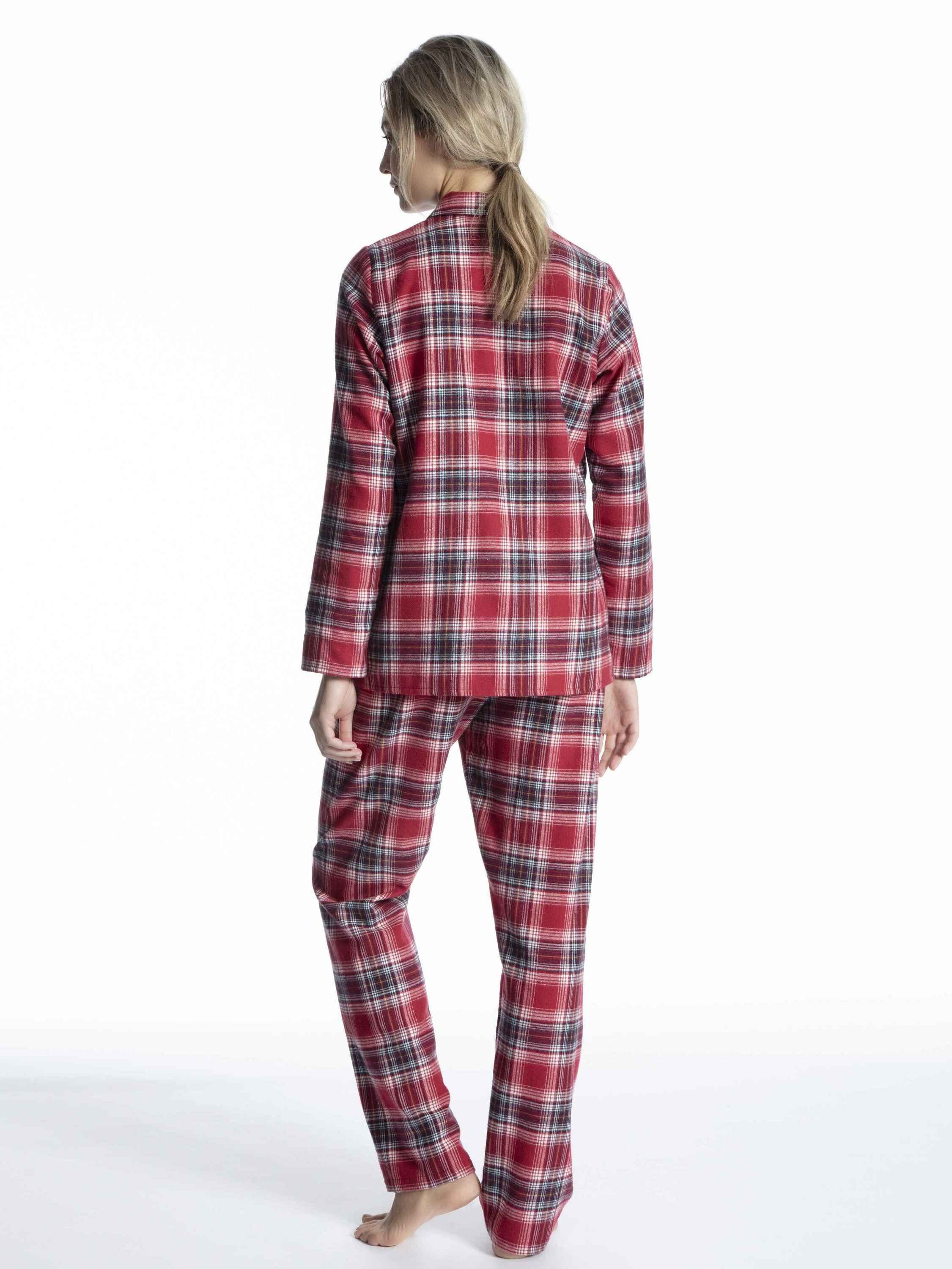 CALIDA Pyjama »Flanell-Pyjama, durchgeknöpft« (2 tlg) online kaufen | OTTO