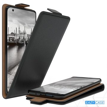 EAZY CASE Handyhülle Flipcase für Xiaomi Mi 10 / Mi 10 Pro 6,67 Zoll, Tasche Klapphülle Handytasche zum Aufklappen Etui Kunstleder Schwarz