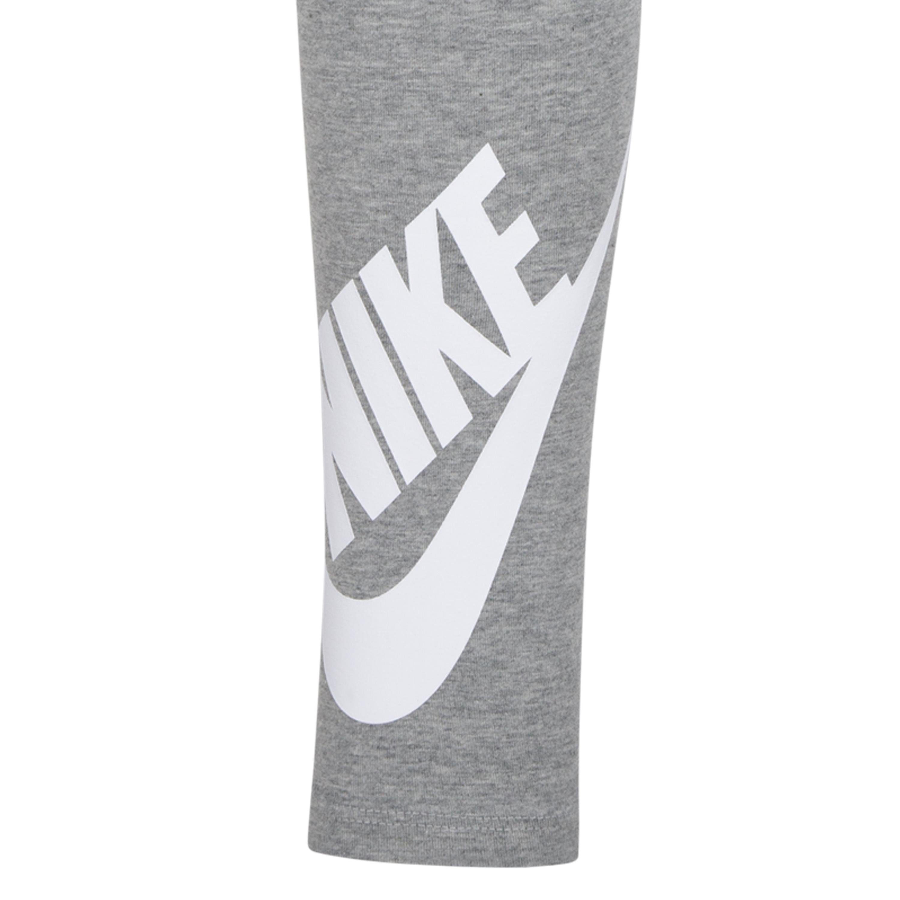 Nike SEE LEG A grau-meliert - LEGGING Kinder für Sportswear NSW NKG Leggings G