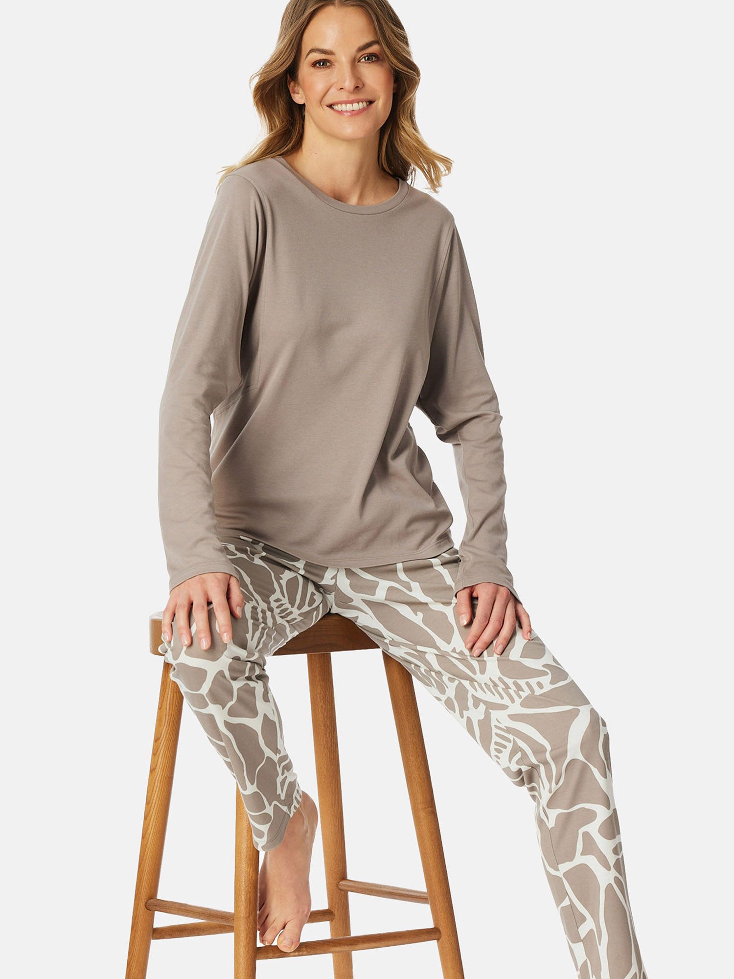 Schiesser Pyjama Modern Nightwear (2 tlg) günstig online kaufen