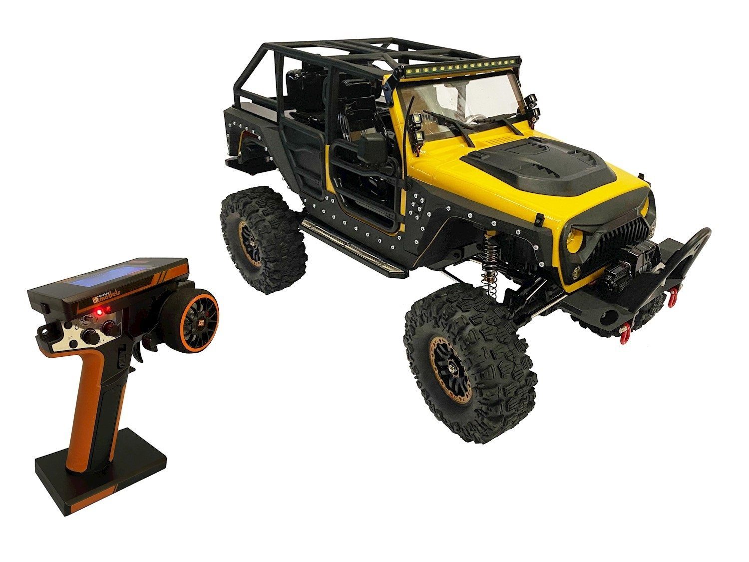 RC-Quadrocopter DF Models RC Crawler DF-4S Pro Gelb 1:10 RTR