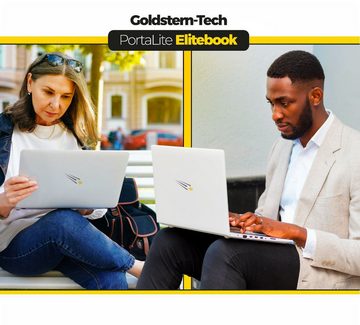 Goldstern-Tech Elitebook Notebook (39,60 cm/15.6 Zoll, Intel Celeron N5095, Intel UHD Graphics, 512 GB SSD, Windows 11 Pro, Full-HD Display, Federleicht Design)