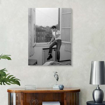 Posterlounge XXL-Wandbild Bridgeman Images, Der Jazz-Trompeter Chet Baker in Lucca 1961, Wohnzimmer Fotografie