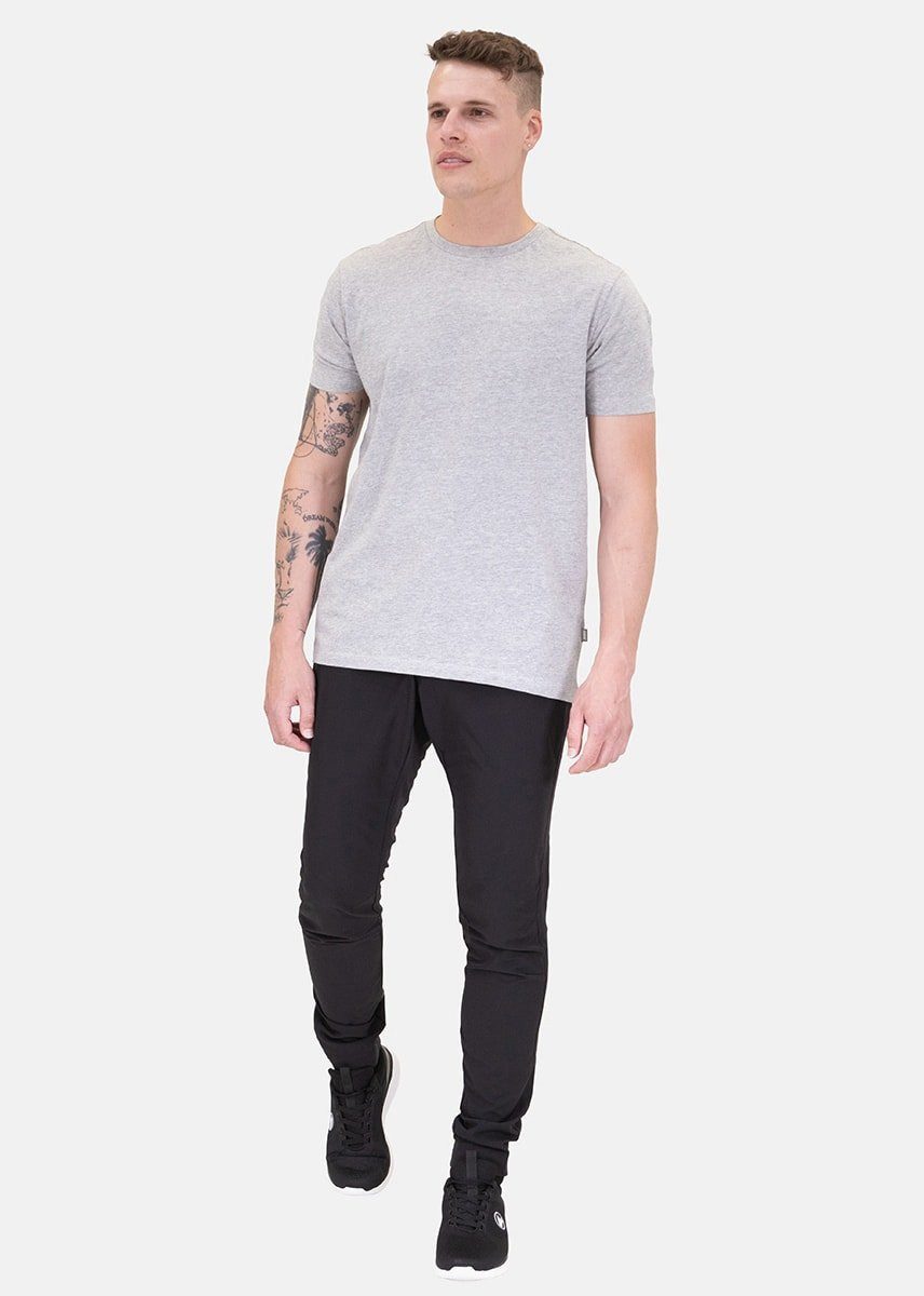 Jako Jogginghose Freizeithose Casual (elastisches Material) lang schwarz Herren