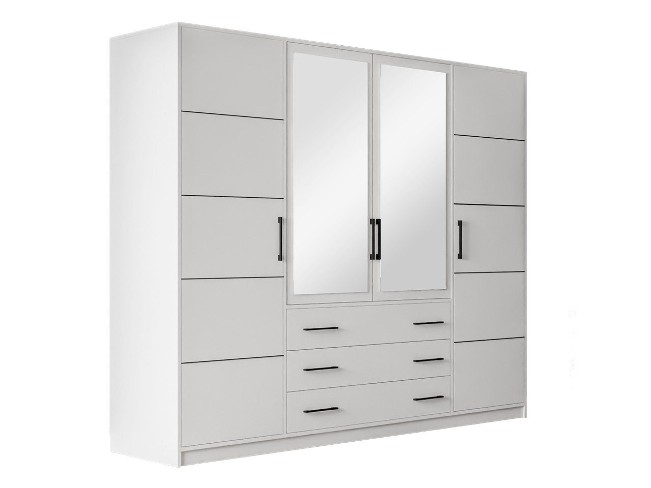 MIRJAN24 Kleiderschrank Bali 240 (4-Drehtüren und günstig online kaufen