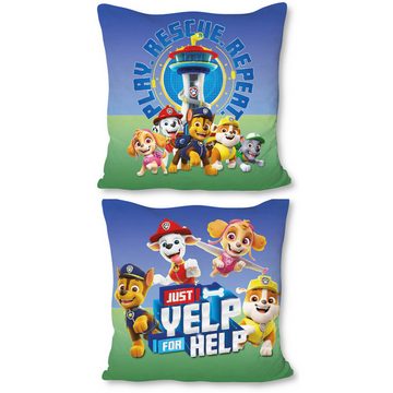 BERONAGE Dekokissen Paw Patrol Yelp 40 x 40 Kuschelkissen passend zur Bettwäsche