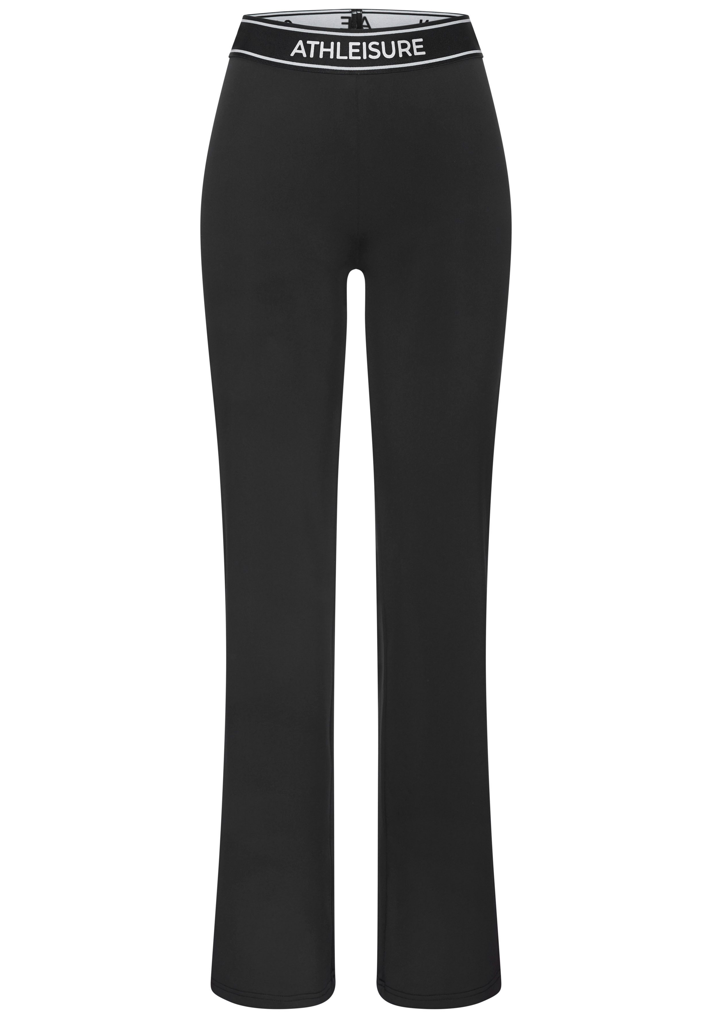 LASCANA ACTIVE Jazzpants mit breitem Gummibund und Aufschrift