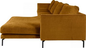 furninova Ecksofa, mit abgerundetem Longchair, im skandinavischen Design