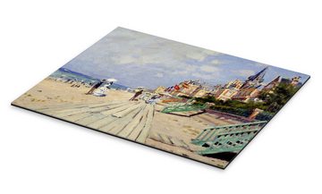 Posterlounge XXL-Wandbild Claude Monet, Strand von Trouville, Wohnzimmer Malerei