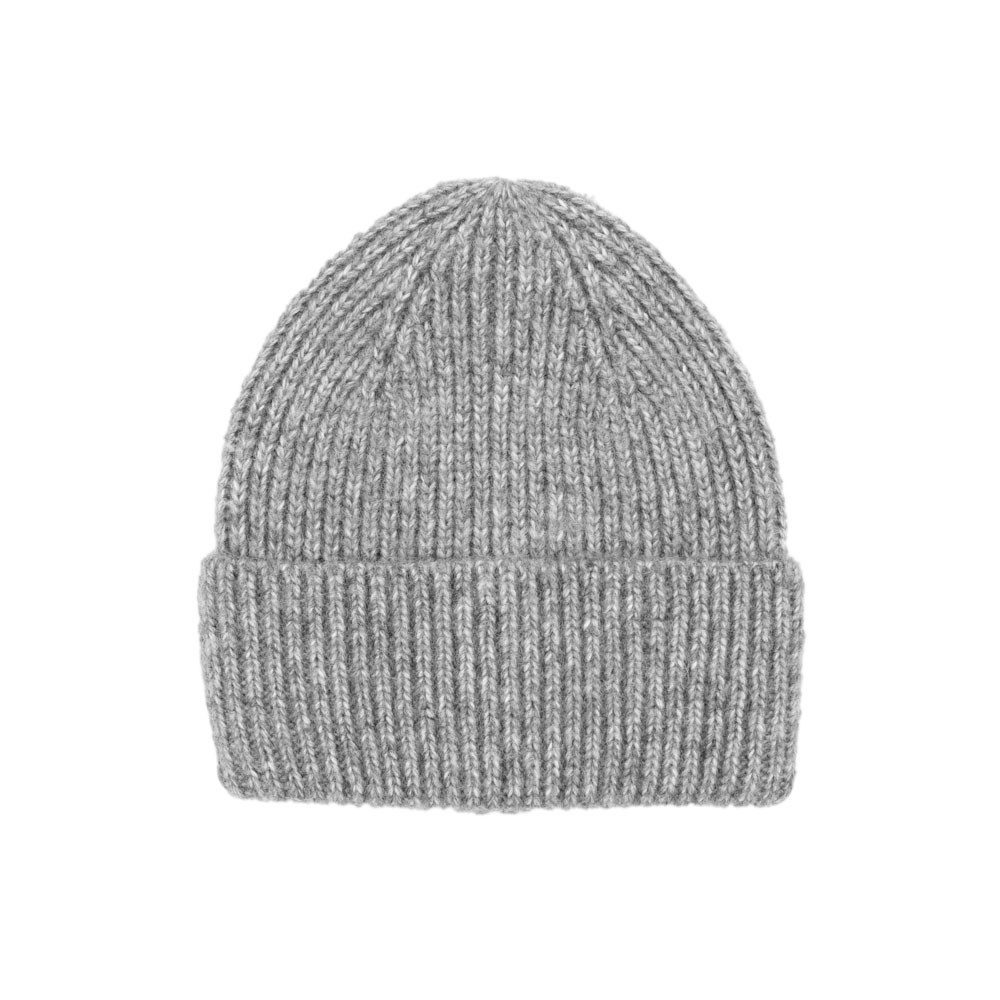 CAPO Strickmütze Melange-Optik, Rippenstrick, breiter Umschlag günstig online kaufen