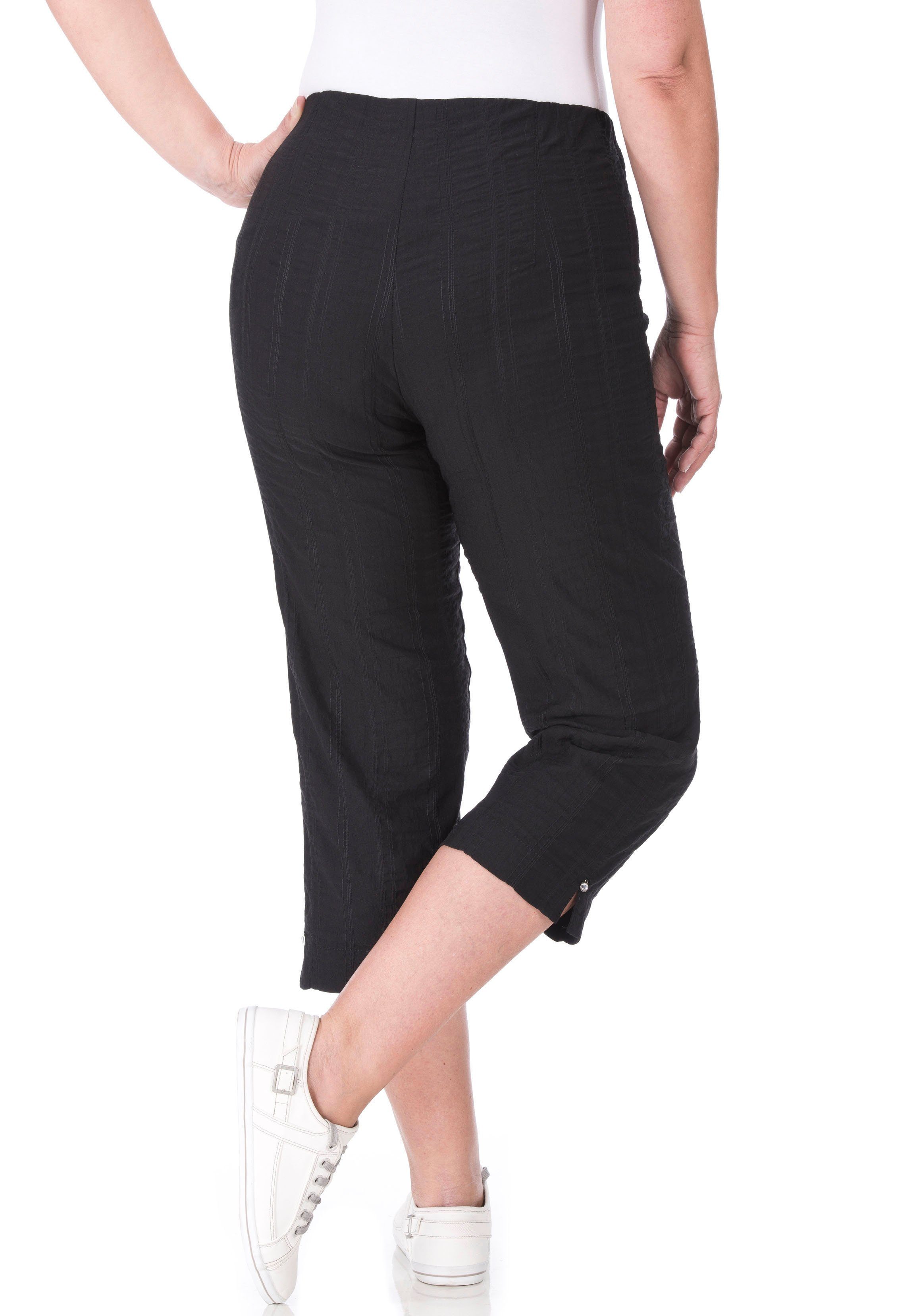 KjBRAND Caprihose Susie Capri Wash & Go Sommerhose bügelfrei