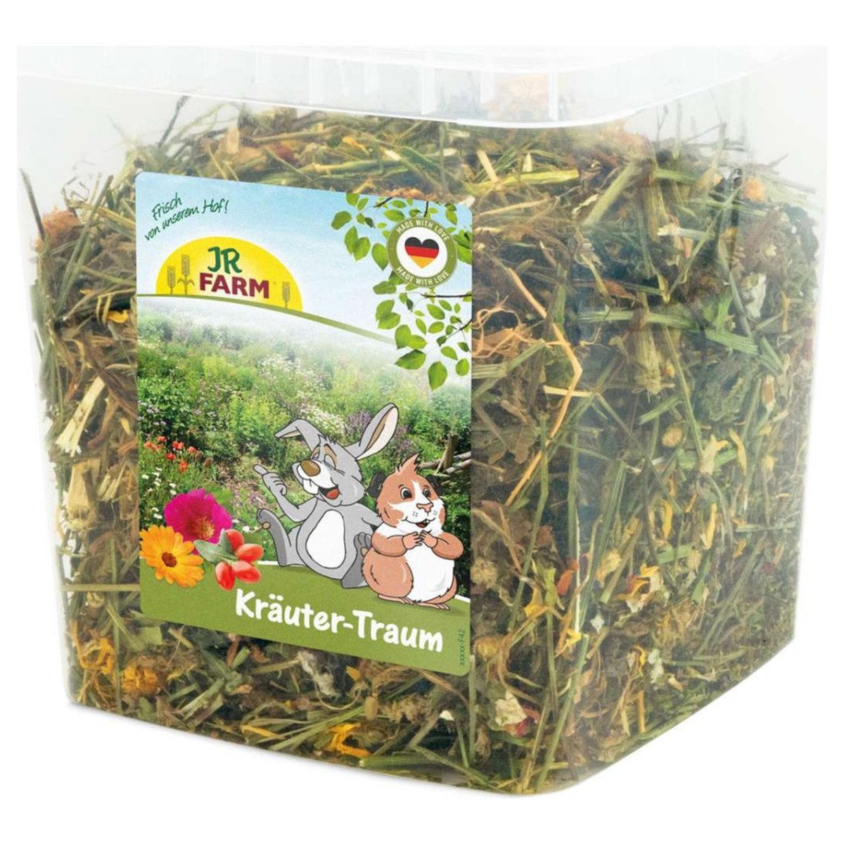 JR Farm Kräuter-Traum 380 g Eimer, Snack für: Kleintier