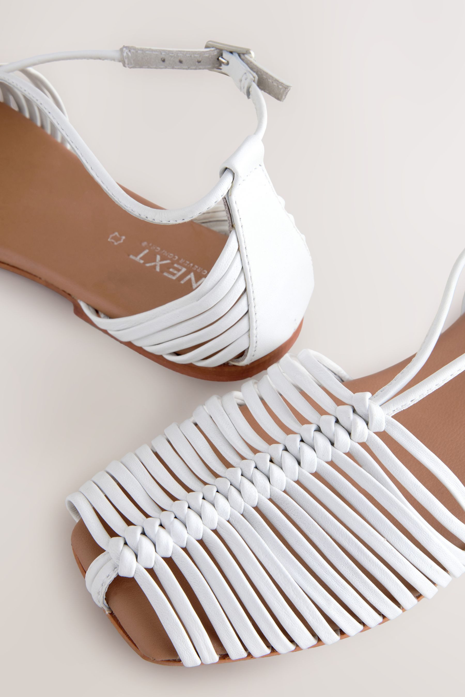 Next Forever Comfort® Riemchensandaletten aus Leder Riemchensandale
