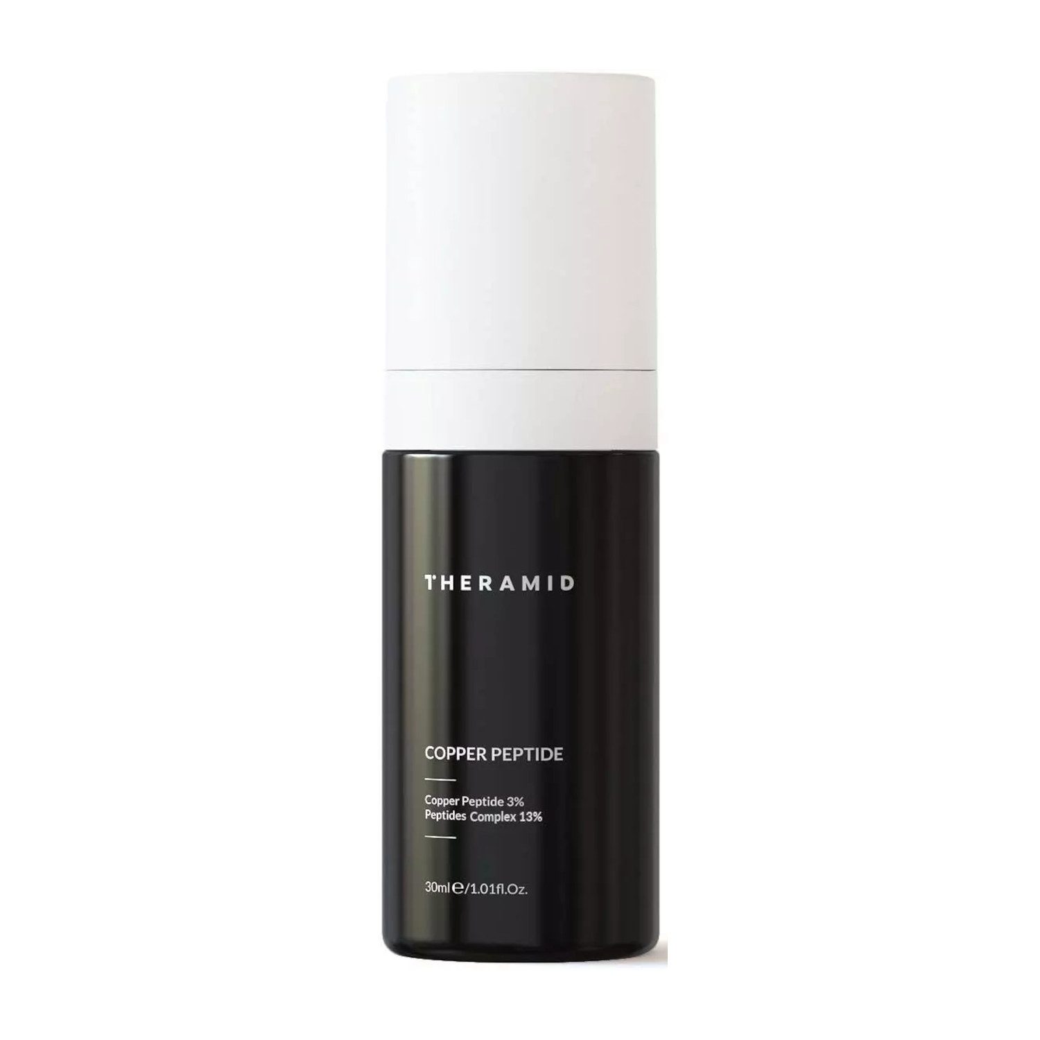 NICHE BEAUTY LAB Gesichtsserum Theramid Copper Peptide – Anti-Aging Serum mit 3 % Kupferpeptiden, 1-tlg., 3 % Kupferpeptide 13 % Peptide Antioxidativ Anti-Aging