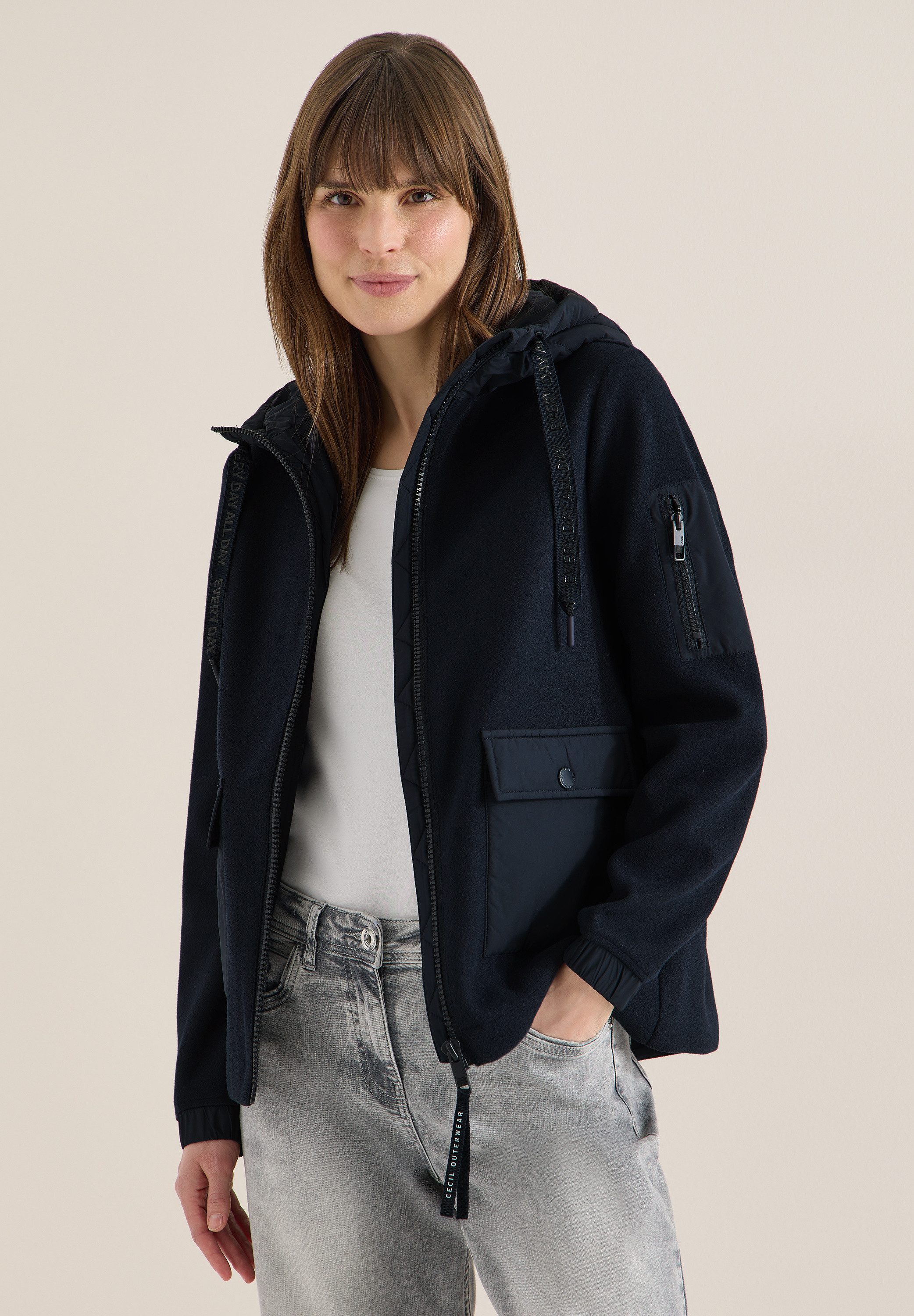 CECIL Fellimitatjacke günstig online kaufen