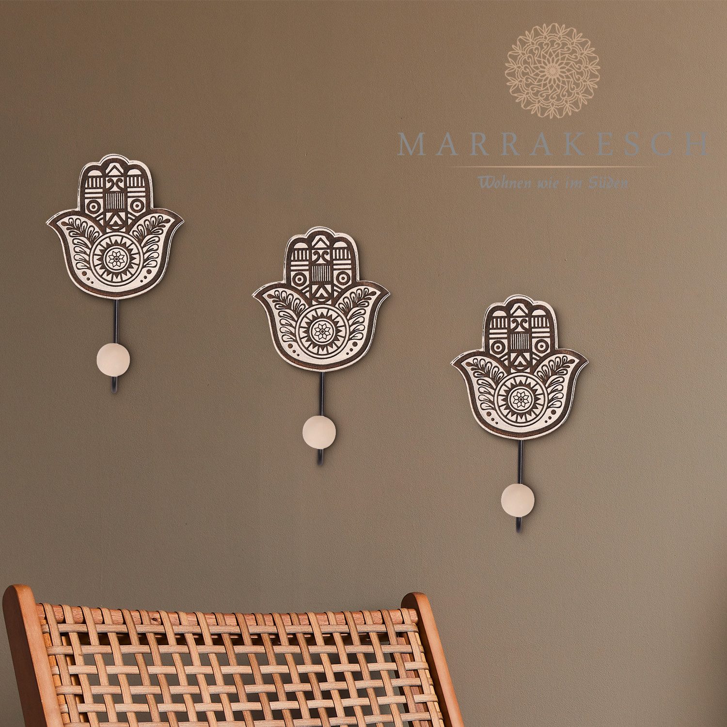 Marrakesch Orient & Mediterran Interior Wandhaken günstig online kaufen