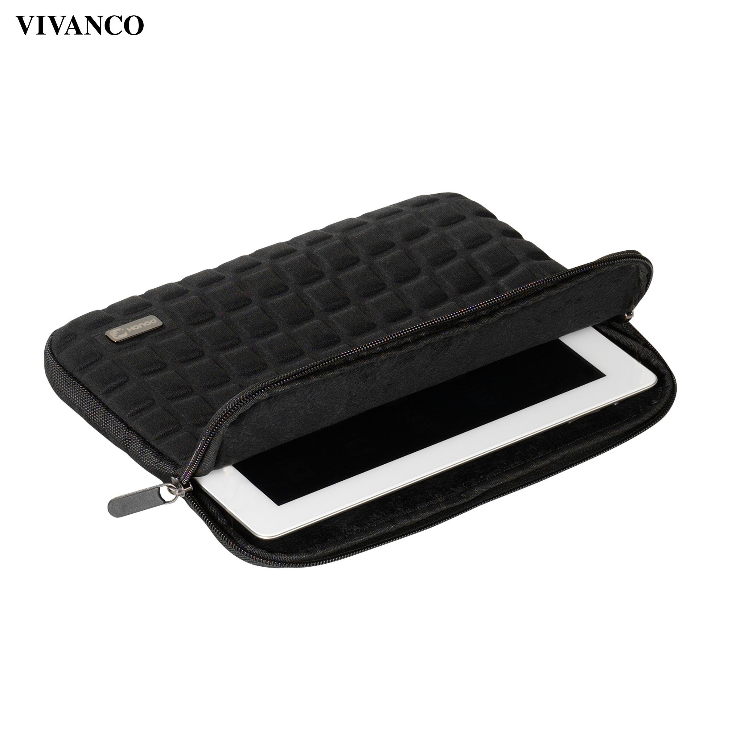 Kratzern Gerätes Tablettasche des Vivanco zum Innen-Fleece Schutz Weiches (1-tlg), vor