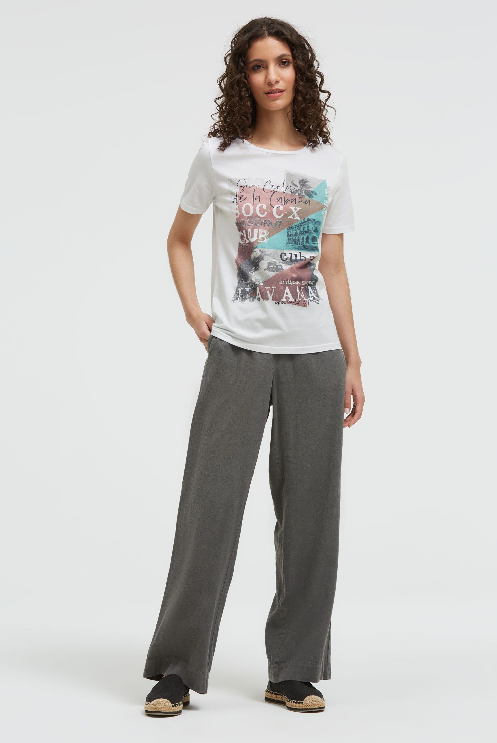 SOCCX Rundhalsshirt mit Necktape