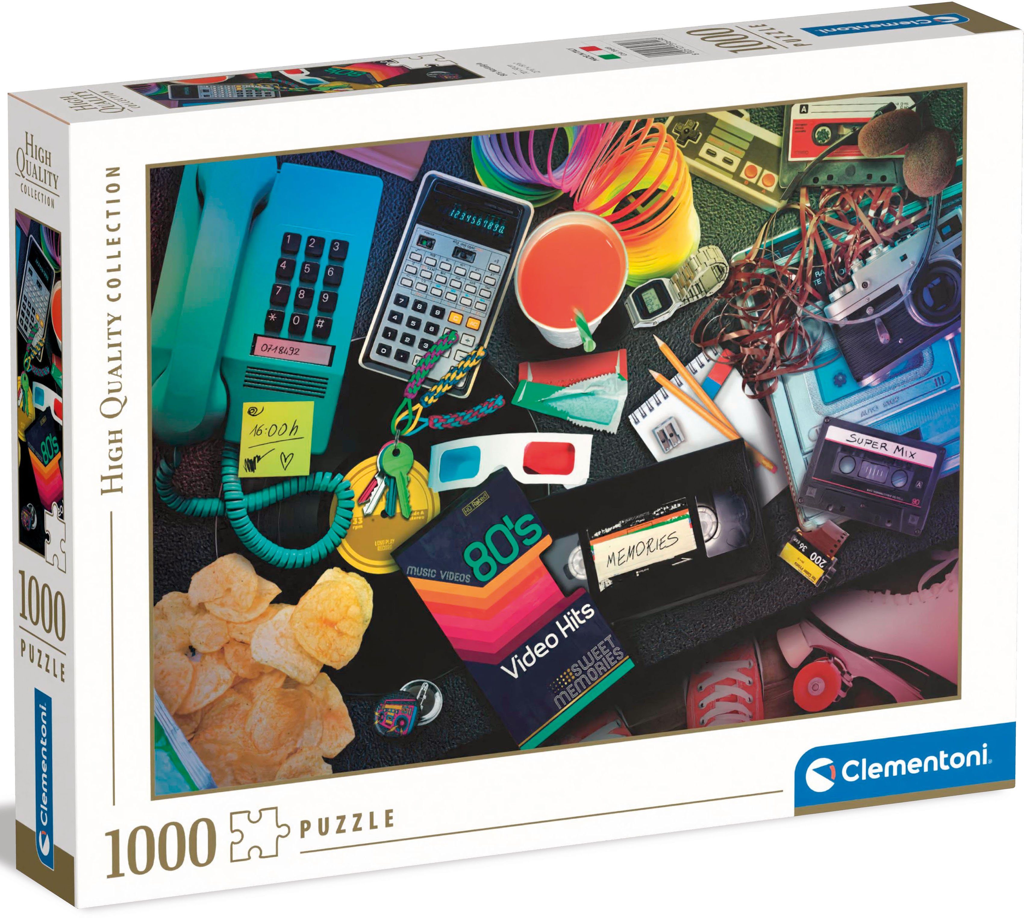 FSC® - - 1000 High weltweit schützt Clementoni® 80er, Wald Europe, in Nostalgie Collection, Made Puzzle Quality Puzzleteile,