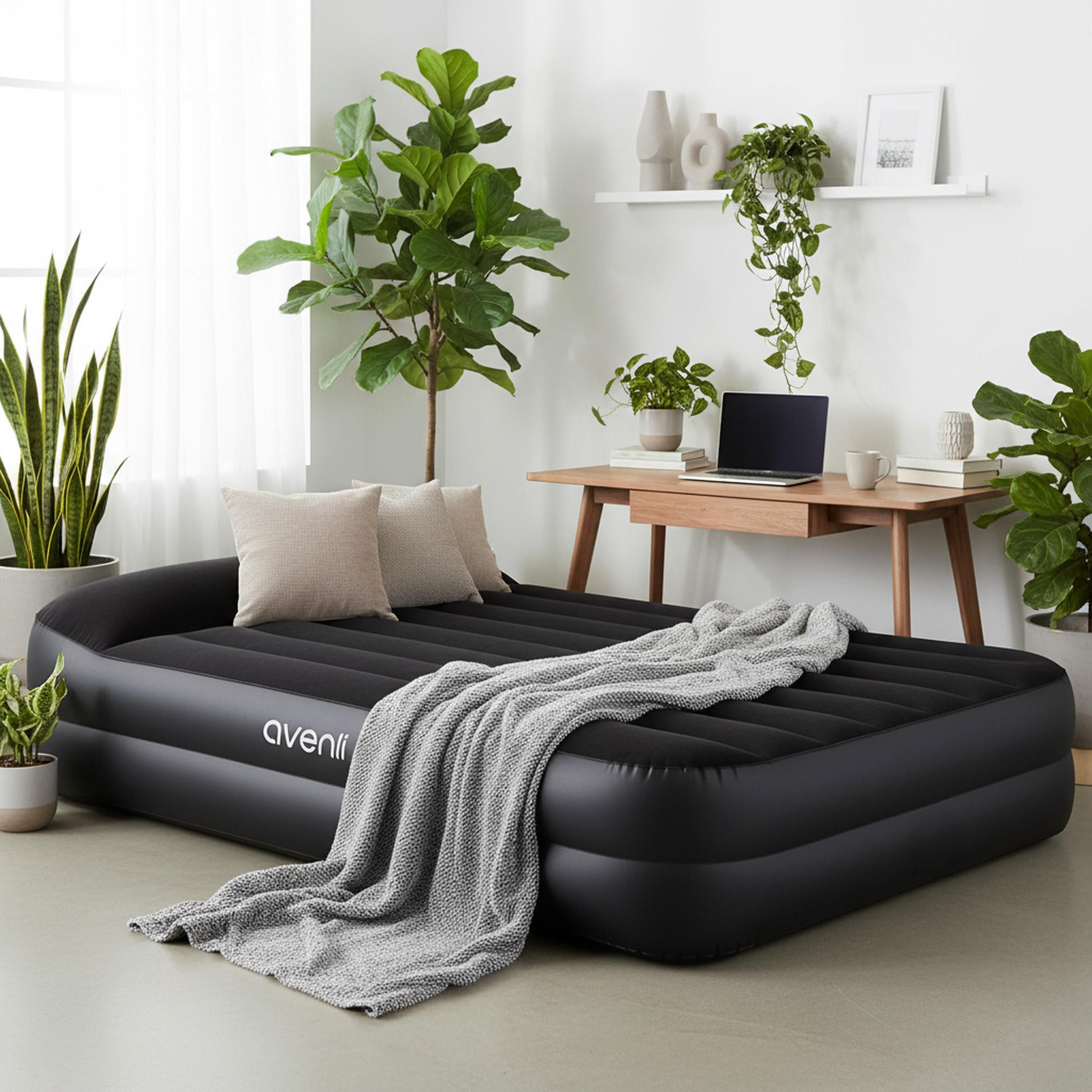 Avenli Luftbett Luftmatratze selbstaufblasend 203x152x46cm hoch, (Gästebett günstig online kaufen