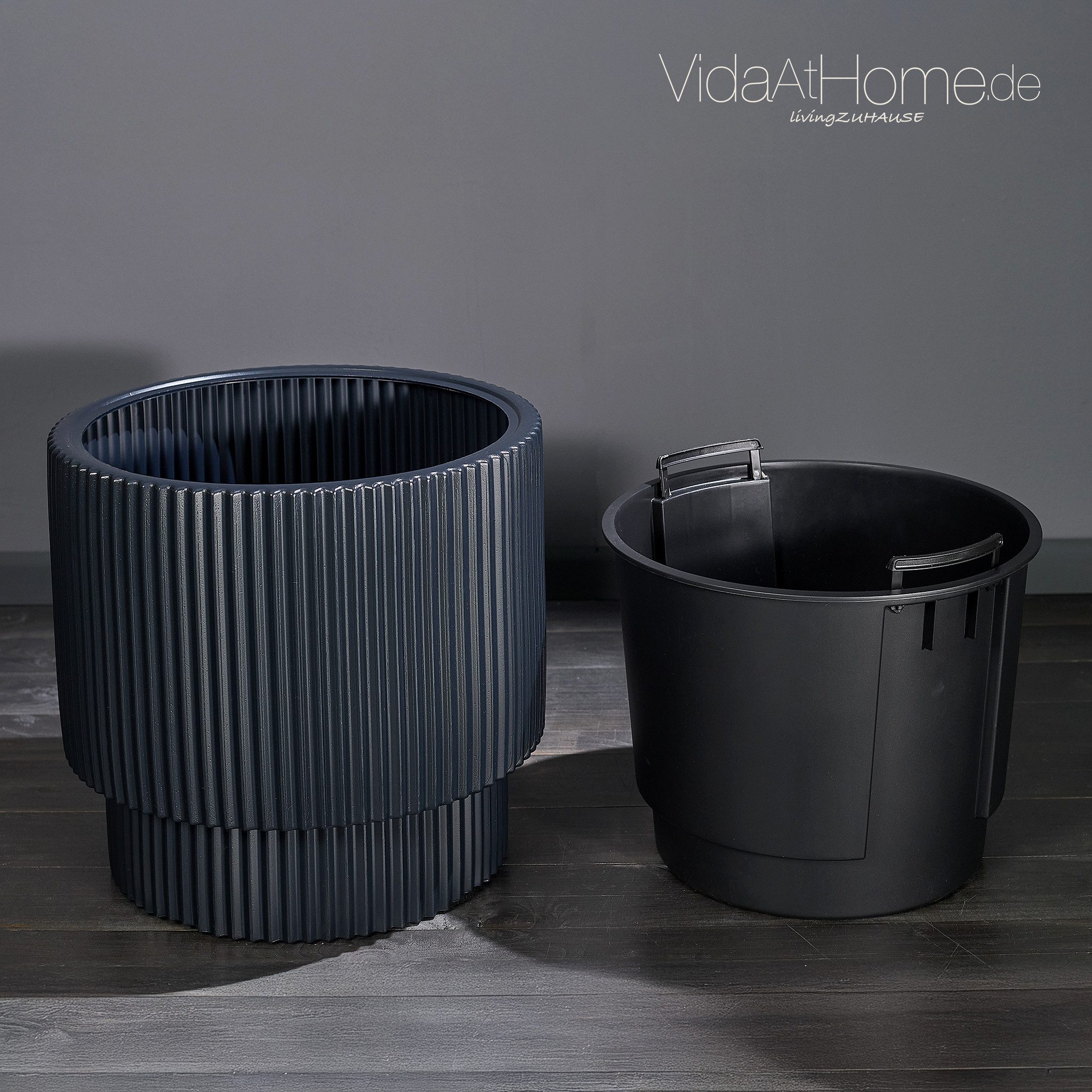 VidaAtHome.de Blumentopf Design-Pflanzgefäße-Set IVY (2er Set) günstig online kaufen