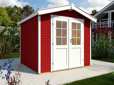 Wolff Gartenhaus Klassik 2424 Softline, BxT: 269x273 cm