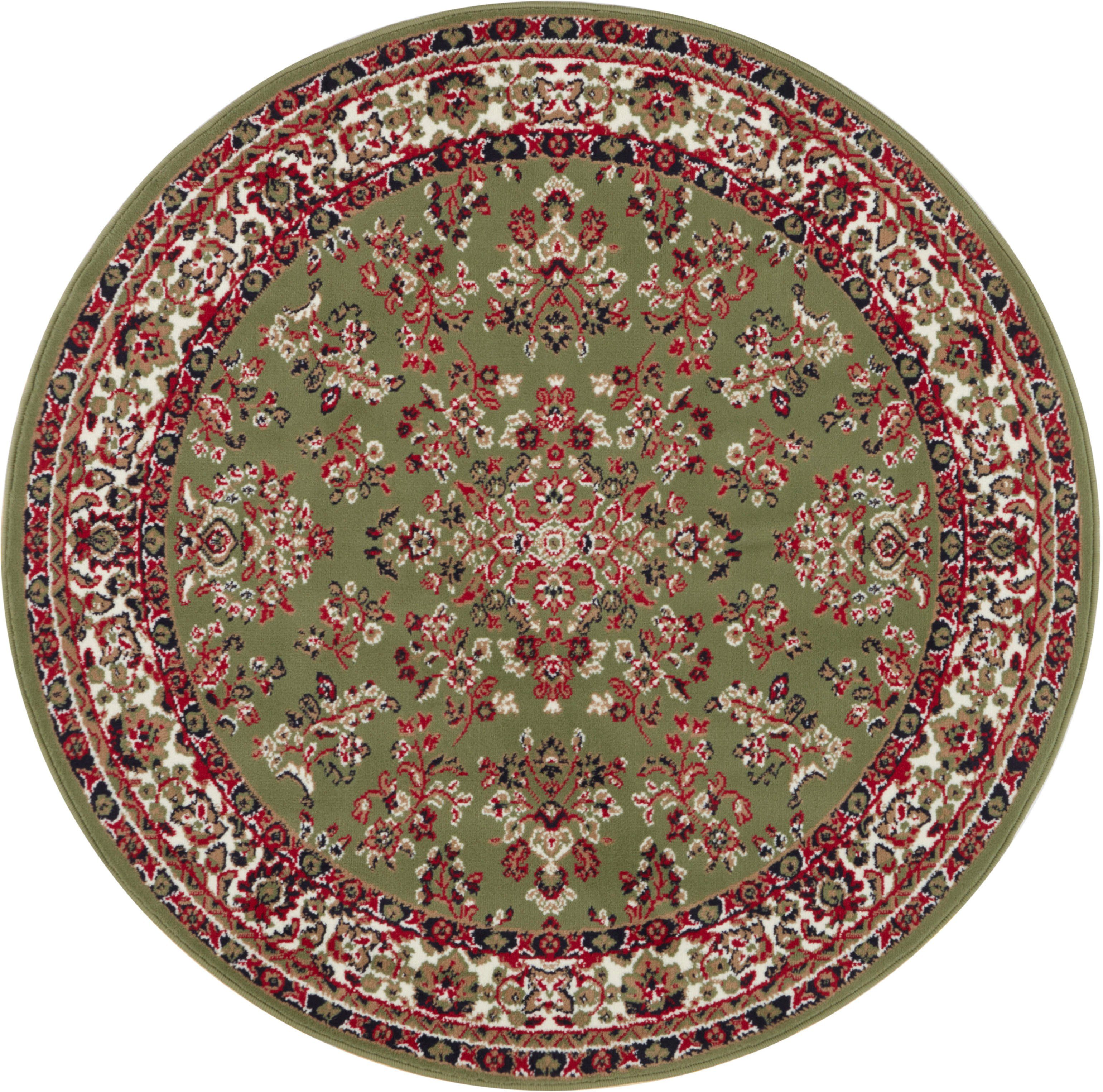 HANSE Home Teppich »Halton«, rund, 8 mm Höhe, Kurzflor, Orient Optik, mit B günstig online kaufen