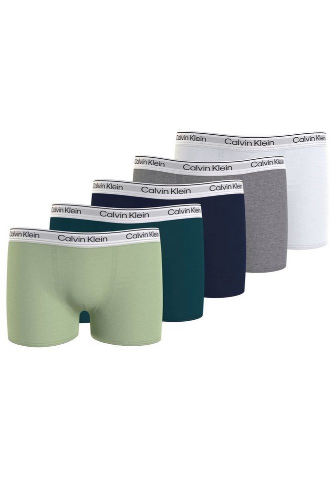 Calvin Klein Underwear Trunk 5PK TRUNK (Packung, 5er-Pack) mit  Logo-Wäschebund