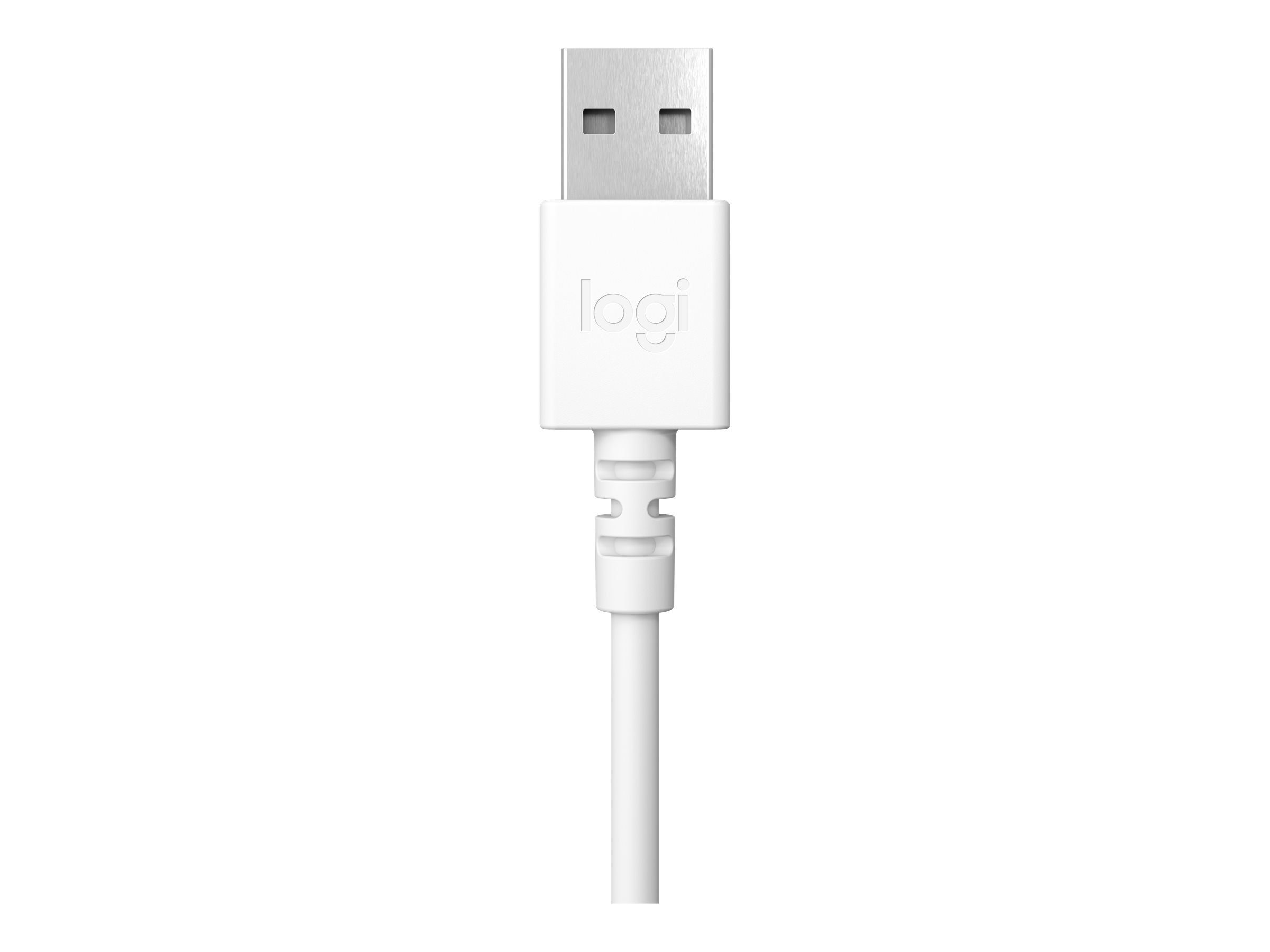 Logitech LOGITECH H390 USB Computer - OFF-WHITE - EMEA-914 Headset Headset