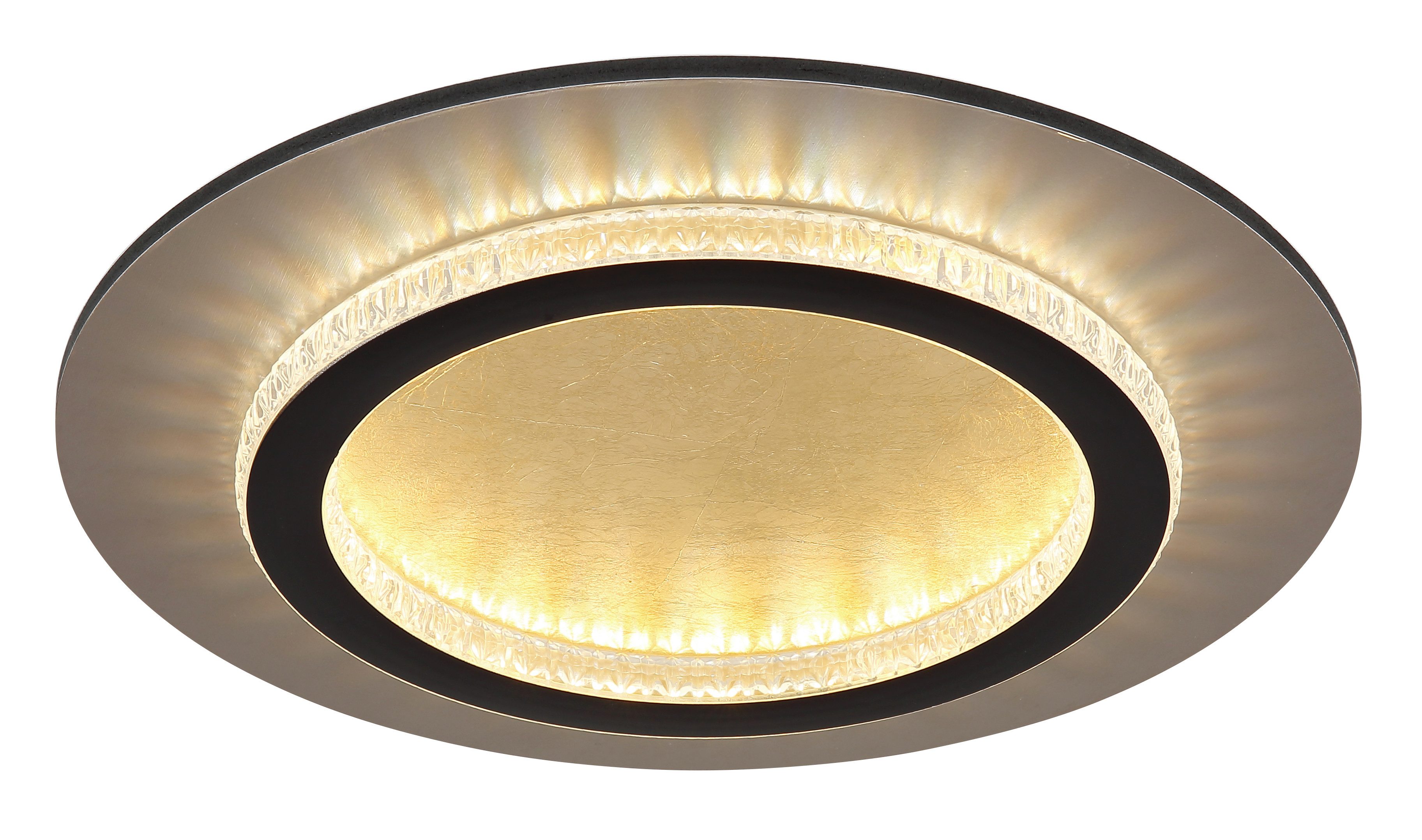 GLOBO LIGHTING Deckenleuchte JAYDEN, Memoryfunktion, LED fest integriert, warmweiß - kaltweiß, Deckenlampe Wohnzimmer-Leuchte Schlafzimmer-Leuchte Flur Küche