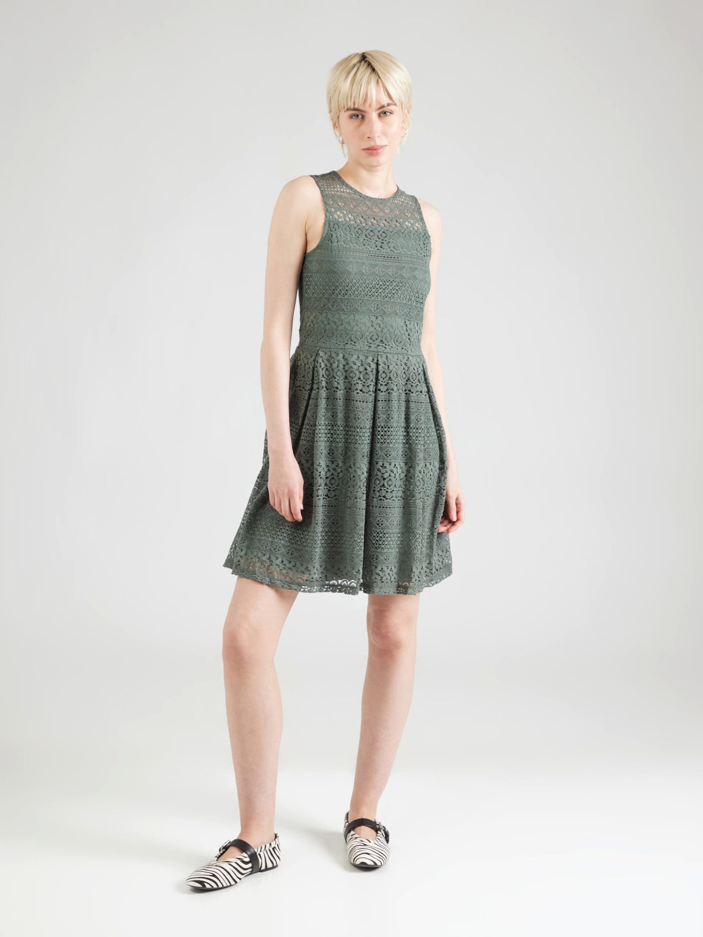 ONLY Midikleid ONLFILICIA (1-tlg) Drapiert/gerafft