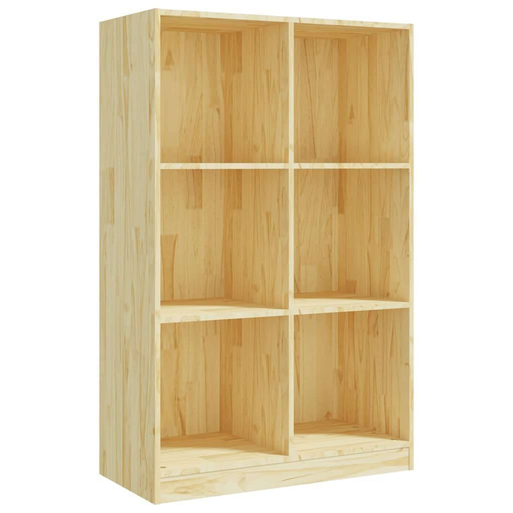 cm Kiefer, Bücherregal 70x33x110 Massivholz 1-tlg. Bücherregal Natur vidaXL