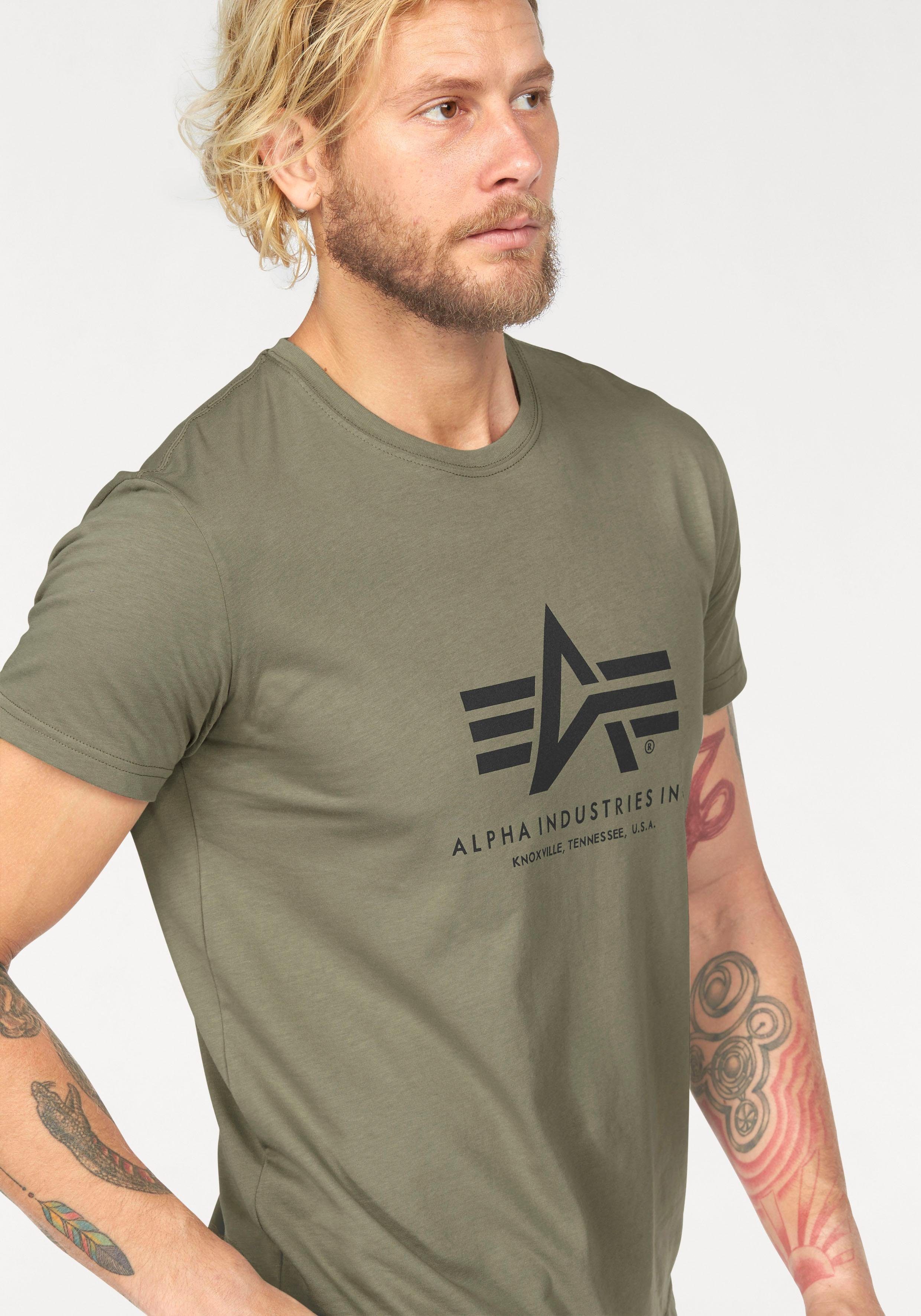 Alpha Industries T-Shirt Basic T-Shirt Baumwolle, regular fit