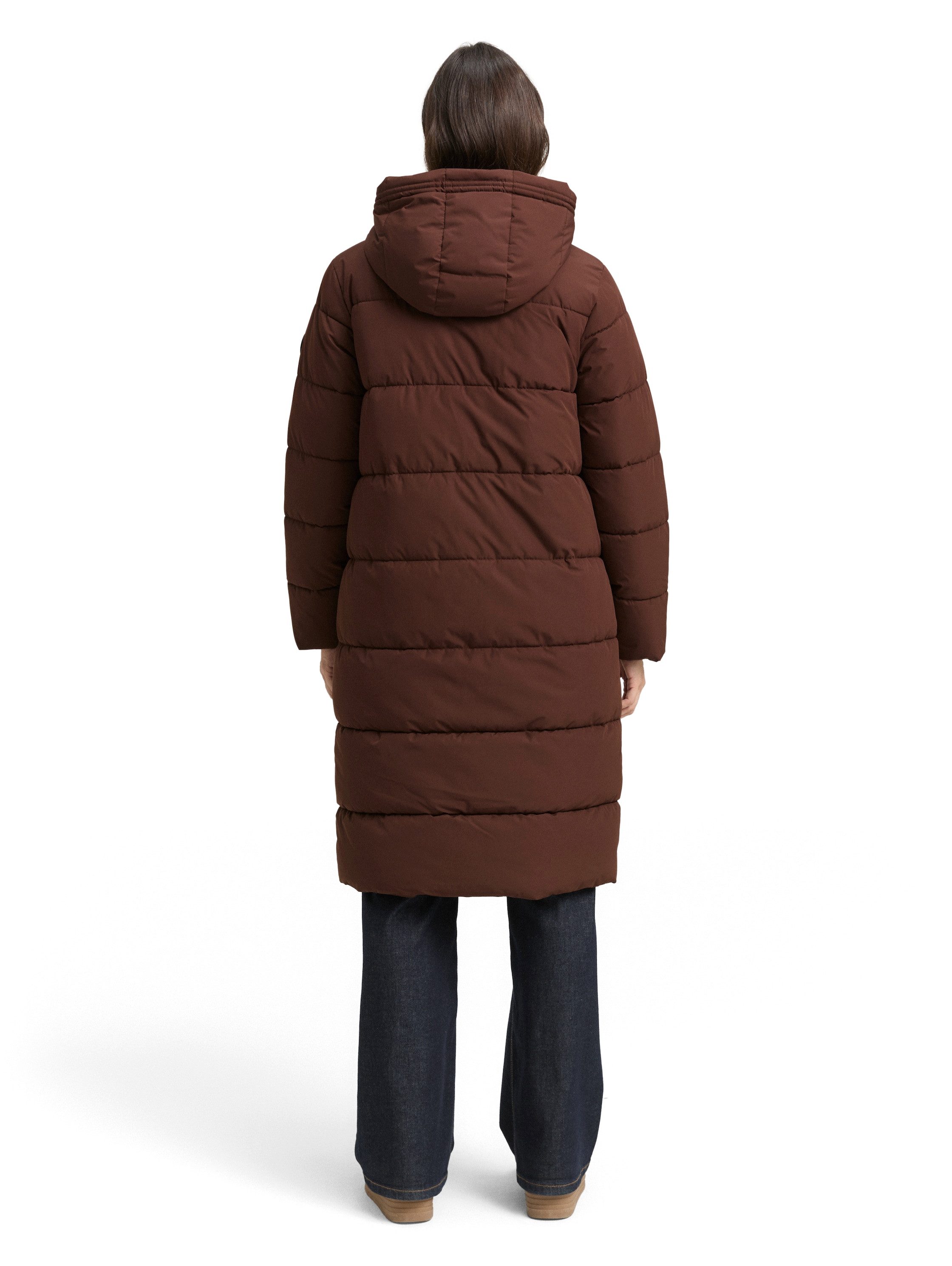 TOM TAILOR Steppmantel Regular mit Kapuze