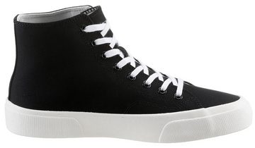 Tommy Jeans TOMMY JEANS MID CANVAS COLOR Sneaker mit Used-Laufsohle mit Bio-Material-Anteil, Freizeitschuh, Halbschuh