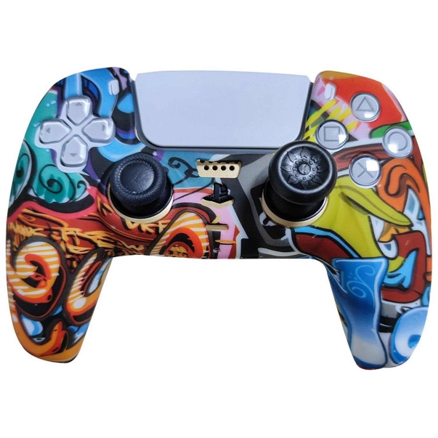 König Design Controller-Schutzhülle PlayStation PS5, Schutzhülle für PlayStation 5 Controller