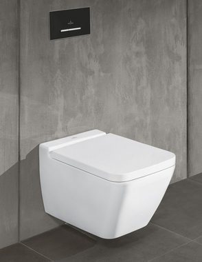 Villeroy & Boch Betätigungsplatte ViConnect Installationssysteme, WC 2-Mengen-Spülung 260 x 150 x 66 mm - Anthracite Matt