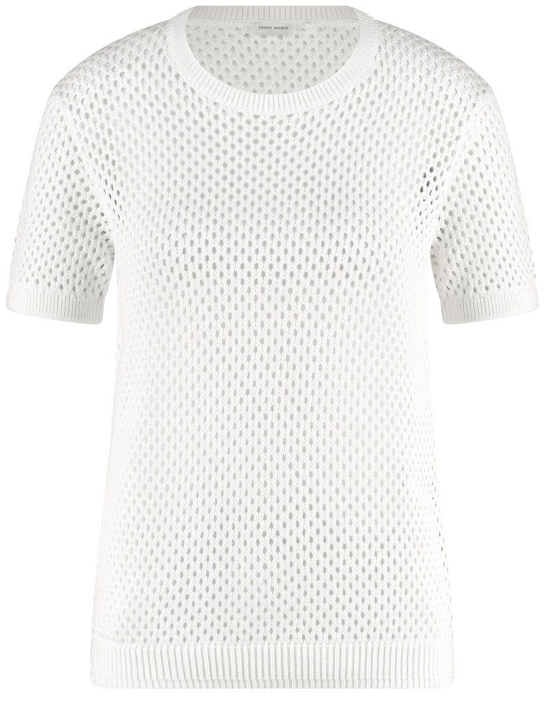 GERRY WEBER Wollpullover Gerry Weber / Da.Strick / PULLOVER 1/2 ARM