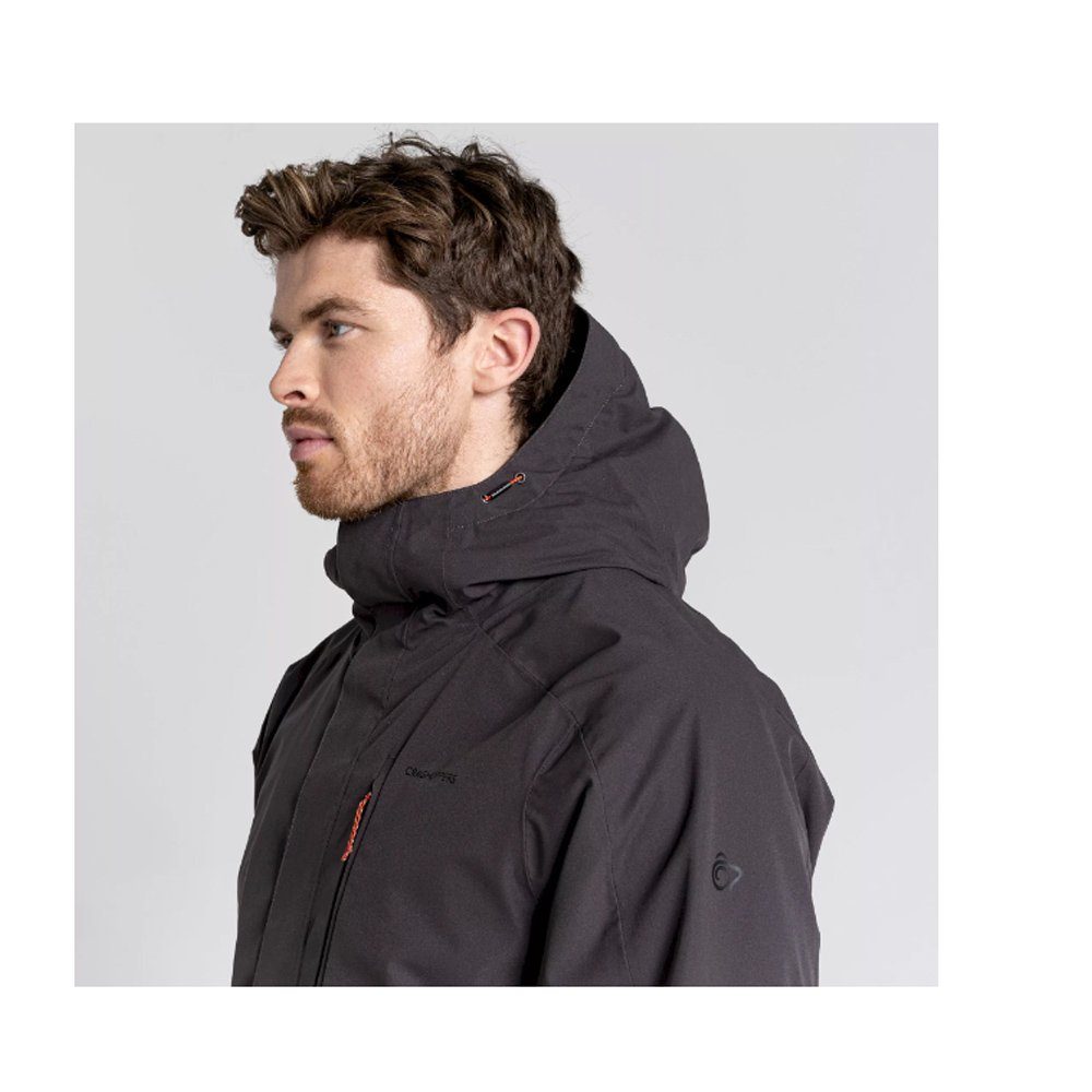 Craghoppers Hardshelljacke Craghoppers - wasserdichte Stretch Doppeljacke mit Microfleece Innenjacke - Lorton 3 in 1 - Herren