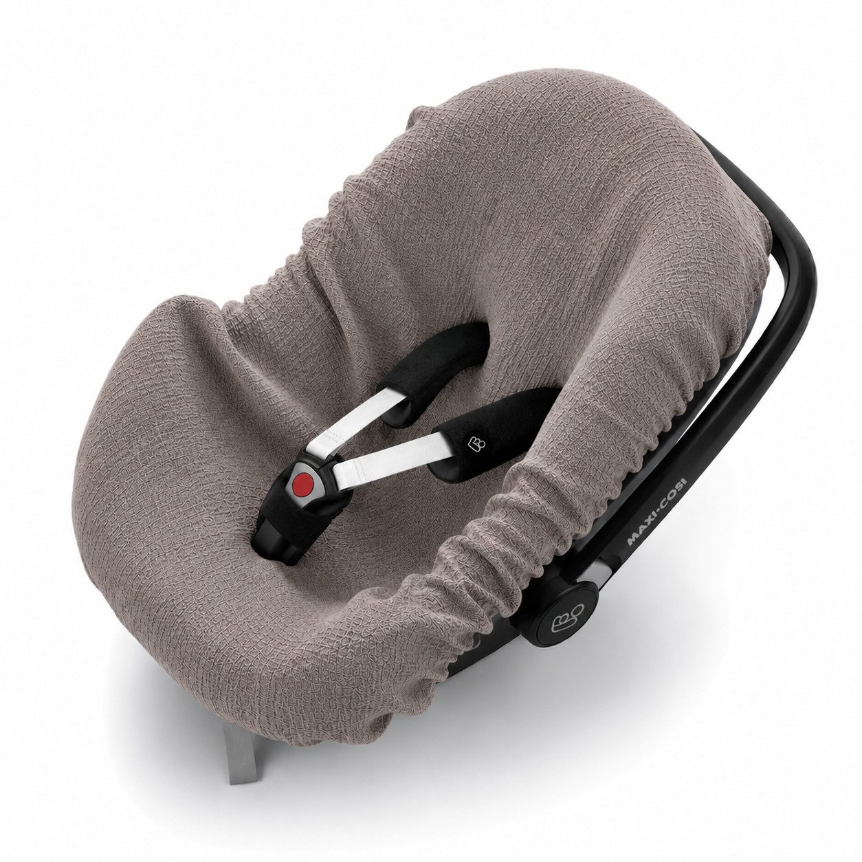 BABEES Kindersitzbezug 100% LEINEN Bezug für Babyschale Leinenbezug Sommerbezug, 100% Leinen