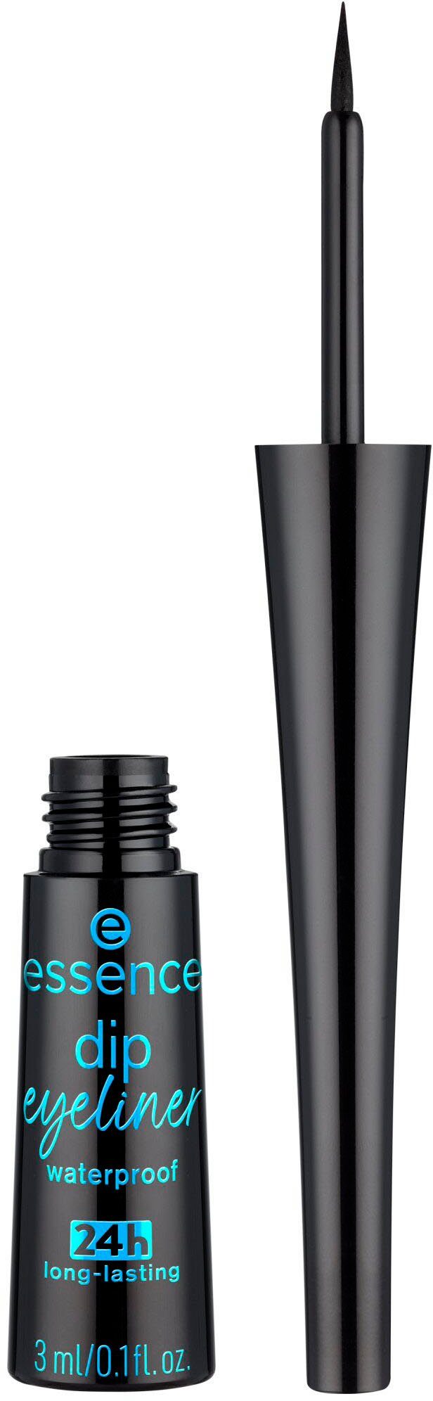 long-lasting, Eyeliner Essence 3-tlg. waterproof dip 24h eyeliner