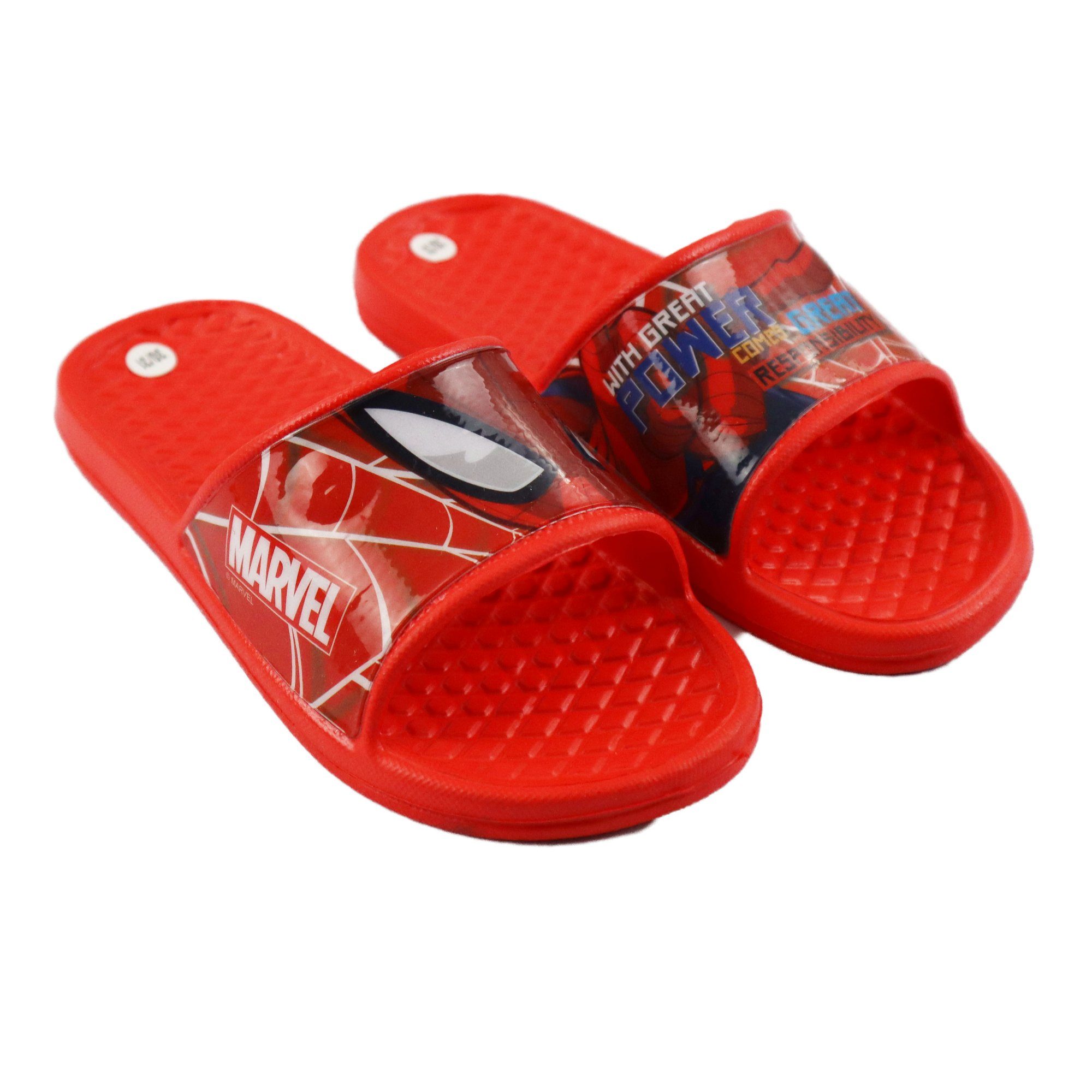MARVEL Marvel Spiderman Jungen Kinder Sandalen Sandale Gr. 24 bis 31