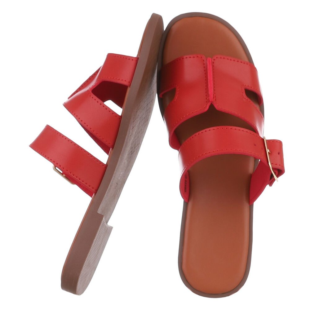 Ital-Design Bequeme Sandalen für Sommerabenteuer und Alltagslook Pantolette günstig online kaufen