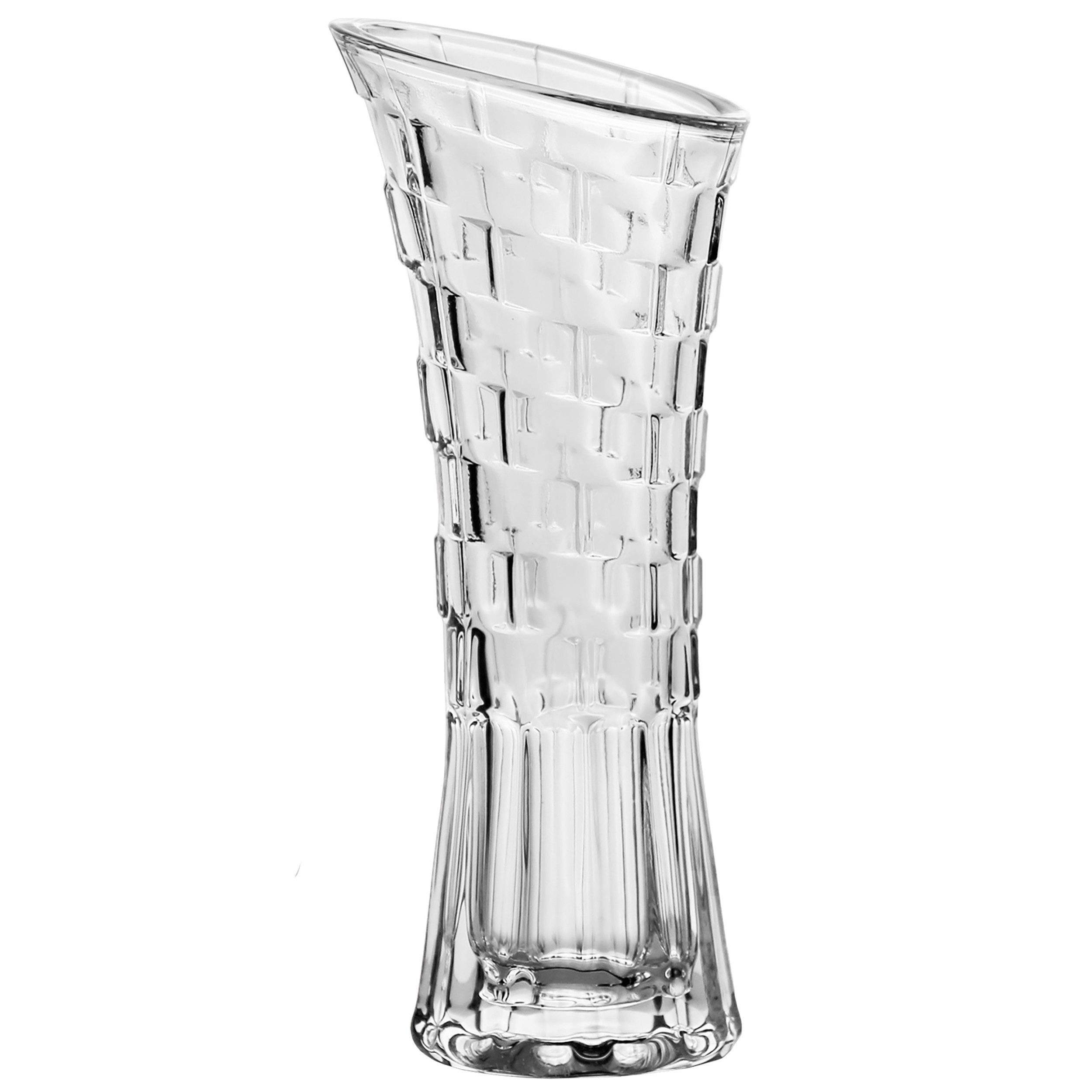 Annastore Tischvase Glasvase mit Musterung H günstig online kaufen