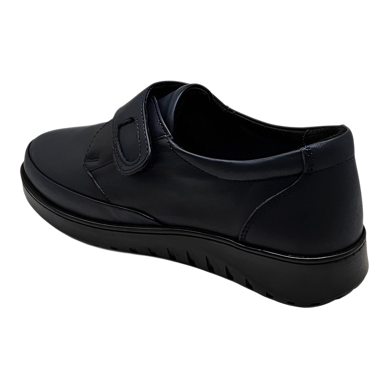Yu&Luk Slipper Damen Slipper, Klettschuh, Komfortschuh, Halbschuh